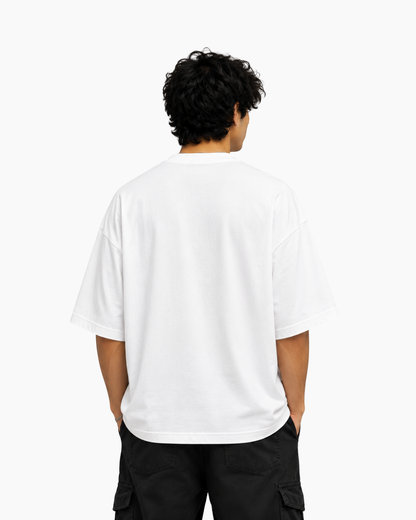 Solid White Oversize T-Shirt