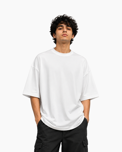 Solid White Oversize T-Shirt